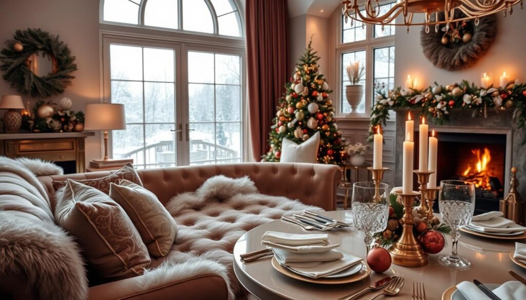 Luxury Winter Home Accents