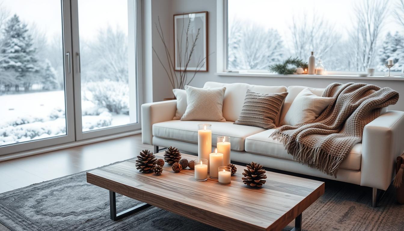 Minimalist Winter Decor Ideas: Sleek and Cozy Spaces