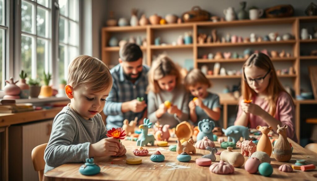family clay projects