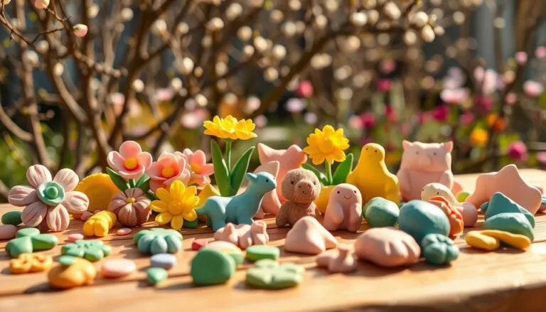 spring clay crafts for kids